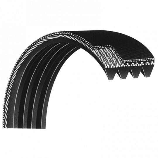 Drážkový remeň 6PJ 1600