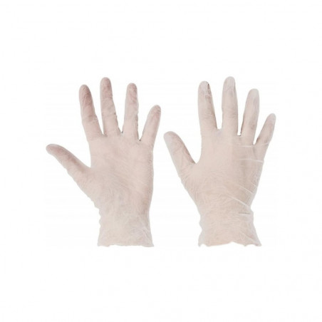 Jednorazové vinylové rukavice 9"/L RAIL CERVA CERVA 0109003999090