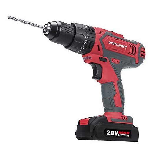 Skrutkovač Worcraft CD-20LiH, 20V, 2x Li-ion 2.0Ah