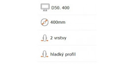 Plášť na koliesko 400 mm