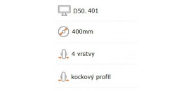 Plášť na koliesko 400 mm