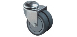 Dvojité prístrojové koliesko 50 mm otočná kladka