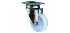 Nerezové prístrojové koliesko 75x23 mm otočná kladka