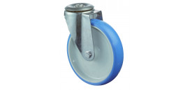 Nerezové transportné koliesko 80x28 mm otočná kladka