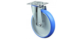 Nerezové transportné koliesko 100x32 mm otočná kladka