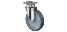 Nerezové prístrojové koliesko 75x24 mm otočná kladka