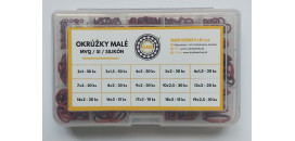 Sada silikónových O-krúžkov malá 420 ks