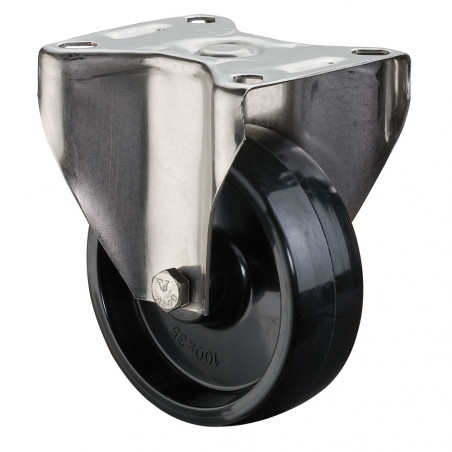 Teplovzdorné koliesko 100x35 mm pevná kladka