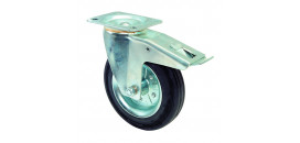 Transportné antistatické koliesko 100x30 mm otočná kladka s brzdou