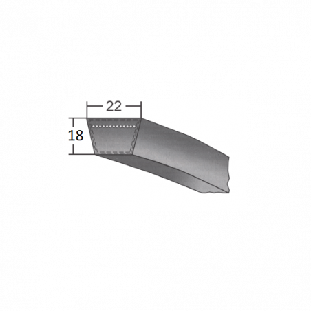 Klinový remeň SPC 6300 Lw/6330 La