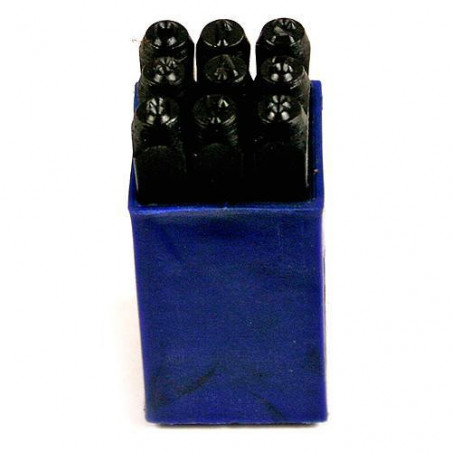 Razidla čísla HR59204 4 mm 9 ks