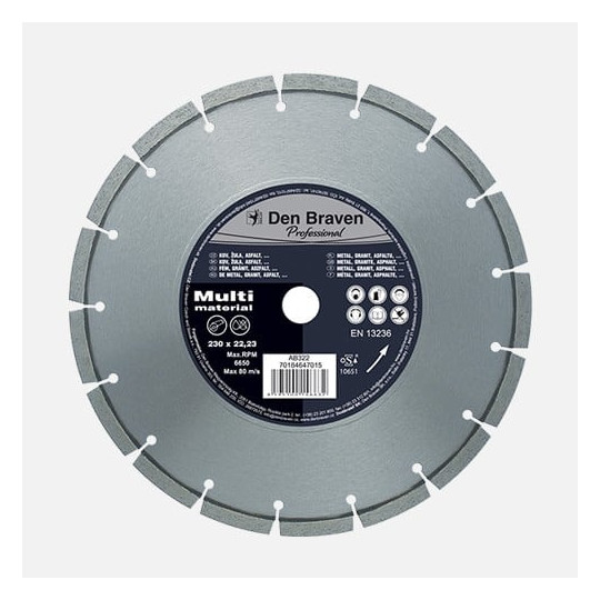 Diamantový kotúč PROFI MULTIMAT 125 mm DEN BRAVEN AB321