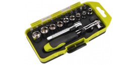 Sada nástrčných kľúčov a bitov 23-dielna EXTOL 53090