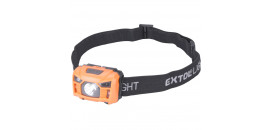 Akumulátorová čelová lampa 3W LED, 3,7V/1,2Ah Li-ion EXTOL 43180