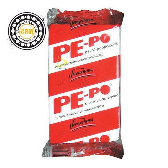 Podpaľovač PE-PO pevný 40 podpaľov - Podpaľovač PE-PO pevný 40 podpaľov 217471