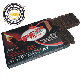 Podpaľovač PE-PO drevený 20 podpaľov - Podpaľovač PE-PO drevený 20 podpaľov, FSC 100%, 2v1 217475