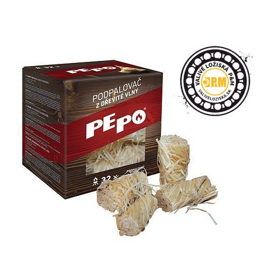 Podpaľovač PE-PO drevitá vlna 100ks - Podpaľovač PE-PO drevitá vlna, 100ks 2171180