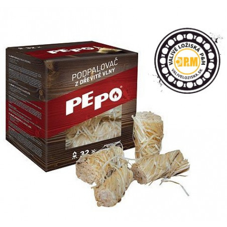 Podpaľovač PE-PO drevitá vlna 100ks - Podpaľovač PE-PO drevitá vlna, 100ks 2171180