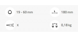 Kliešte segerove vonkajšie priame - Kliešte segerové vonkajšie priame 728T-A2 KUKKO