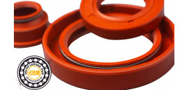 Gufero 15x30x7 GP MVQ  - materiál - silikónová guma odolná teplotám od -50°C do 150 °C