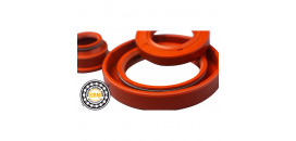 Gufero 45x62x10 GP MVQ  - materiál - silikónová guma odolná teplotám od -50°C do 150 °C