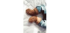 Funkčné detské ponožky z mongolskej vlny