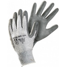 Protiporezové rukavice 6" XS šedé CITA CANIS 363000170006