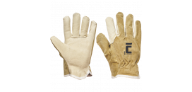 HERON 0102000199105 Celokožené rukavice