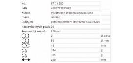 KNIPEX 8711250 Kliešte Cobra 250mm s pružinkou