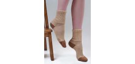 Funkčné ponožky z mongolskej vlny béžové