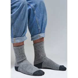 Funkčné ponožky z mongolskej vlny sivé