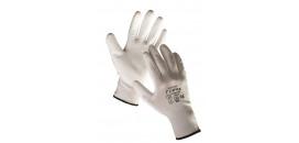 Rukavice 8" M biele BUNTING EVOLUTION CERVA 0108000699080