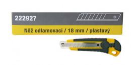 222927 plastový odlamovací nôž 18 mm