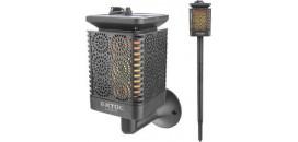 Solárna pochodeň 12 LED plameň  / EXTOL 43133