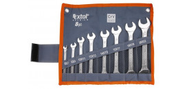 Kľúče vidlicové EXTOL Premium, sada 8ks,Cr-V,  6-22mm, 6119