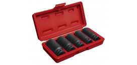 Kľúče nástrčkové FORTUM Professional, rázové 1/2'', sada 5ks, 4700802