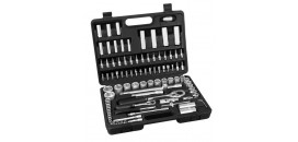 Nástrčné a zástrčné kľúče EXTOL Premium, sada 94ks, CrV, 65252