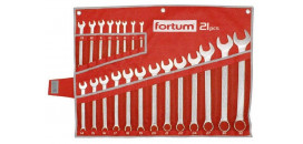 Očko-vidlicové kľúče 21-dielna sada FORTUM 4730200