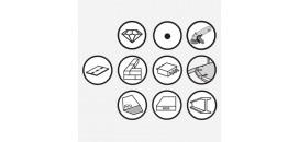 DEN BRAVEN AB321 Diamantový kotúč PROFI MULTIMAT 125 mm