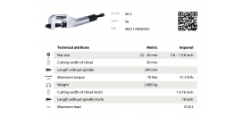 KUKKO 56-2 TRHAČ MATÍC HYDRAULICKÝ 22-36mm
