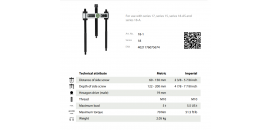 KUKKO 18-1 SŤAHOVACIE RAMENÁ
