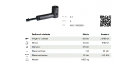 KUKKO 9-1 Hydraulický pomocný piest