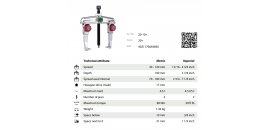 KUKKO 20-10+ STAHOVAK 2-RAMENNÝ RYCHLO NASTAVITELNY