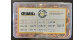 Sada medených podložiek 355 ks