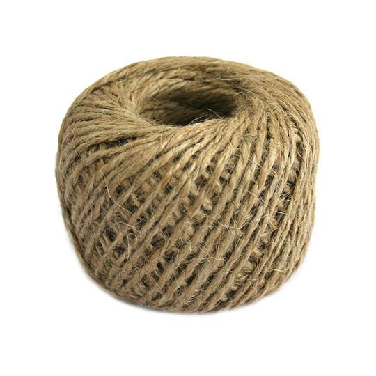 Motúz HEMP, jutový 100 g, 100 m, 1,5 mm, hnedý