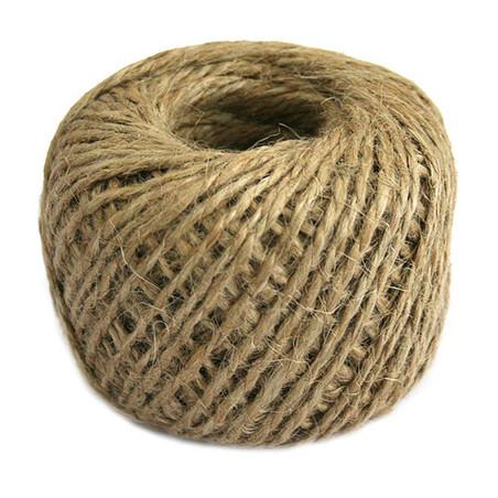 Motúz HEMP, jutový 100 g, 100 m, 1,5 mm, hnedý