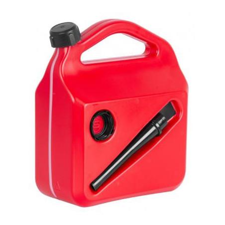 Kanister HOLECZECH plastový, 10 lit, na PHM, červený