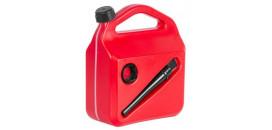 Kanister HOLECZECH plastový, 10 lit, na PHM, červený