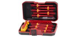 Sada elektrikárskych skrutkovačov