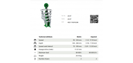 SADA 2-RAMENNÝCH SŤAHOVÁKOV KUKKO 20-ST